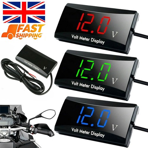 12v led digital voltmeter - led,