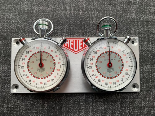 Heuer supertrack mechanical - supertrack,
