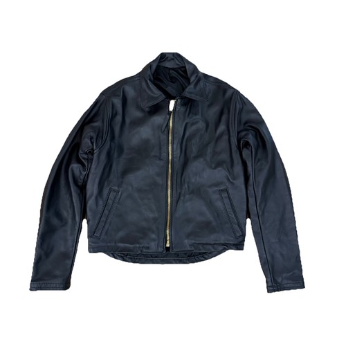 Langlitz leather black thick - leather,