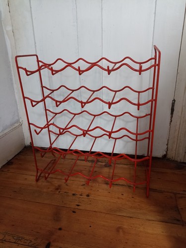 Vintage retro wine rack - retro, black