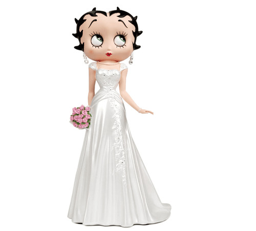 New betty boop wedding 5cm - boop,