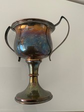 LARGE VINTAGE SILVER PLATED