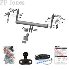 PCT Towbar for Mitsubishi Shogun 5 Door LWB 2007-2019 - Flange Tow Bar