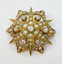 Edwardian 15ct Gold, Seed