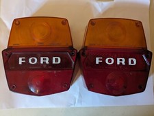 Ford Light Lenses Rear x2, d Series Thames,transit Mk1 Truck Genuine,