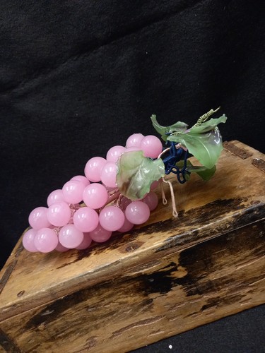 Vintage 1950 pink glass - 1950's,