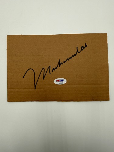 Muhammad ali autographed - muhammad,
