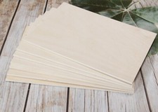 3mm Birch Plywood Laser Safe A/BB Ply Sheets 3mm A4 100pcs Models