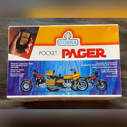 Pair cobra pocket pager nib - pair,