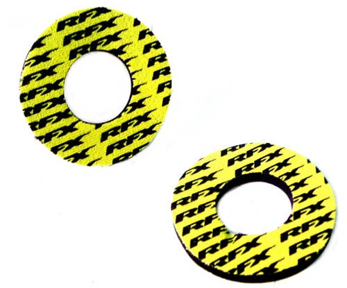 Handle bar grip donuts yellow - bar,