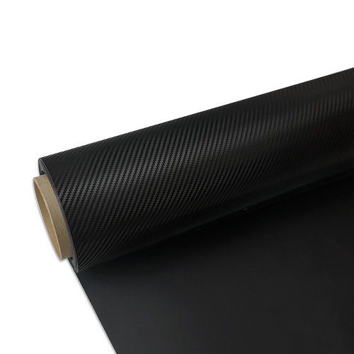 True carbon fibre vinyl - 3d,