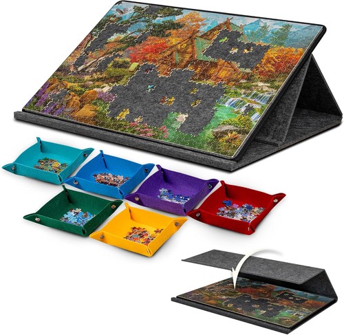 1000pcs puzzle board tilting - board,