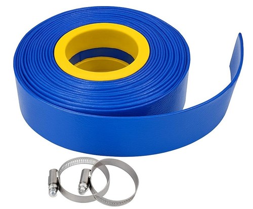 25mm blue layflat pvc - blue,