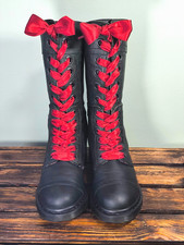 Dr Martens The Originals 12108 Triumph Dark Grey boots 12 eye size UK 7 (148)