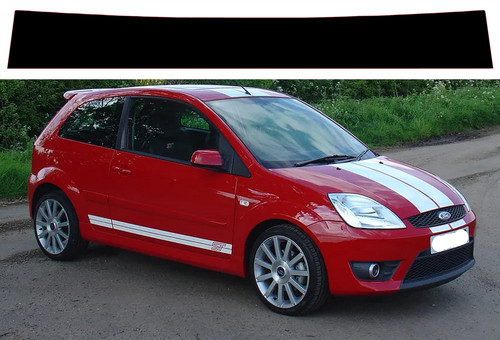 Pre cut sunstrip - for, fiesta