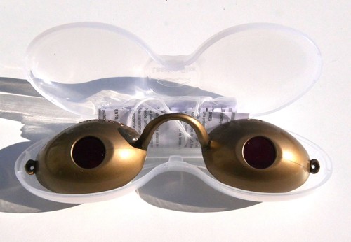 Glasses gold bronzing - gold, tanning
