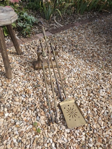Antique brass fire - brass,