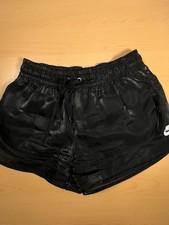 Nike Air Sheen Women's Black Running Shorts CU5520-010 Size Medium - Rare