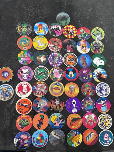 Pogs mixed lot slammers - mixed, &