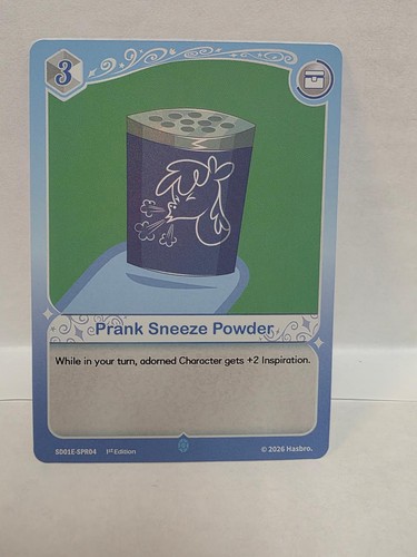 Prank sneeze powder - prank, sr
