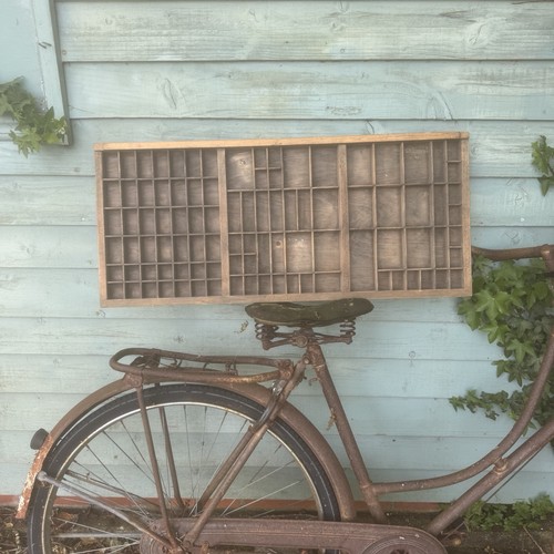 Vintage letterpress wooden - vintage,