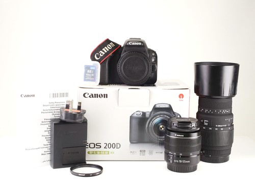 Canon eos 200d - eos, 18-55