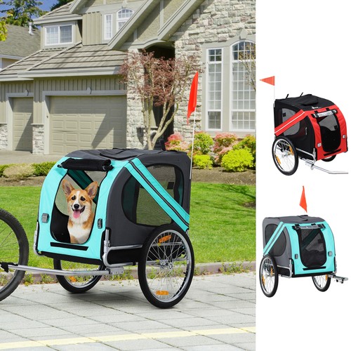 Pet bicycle trailer dog - bicycle,