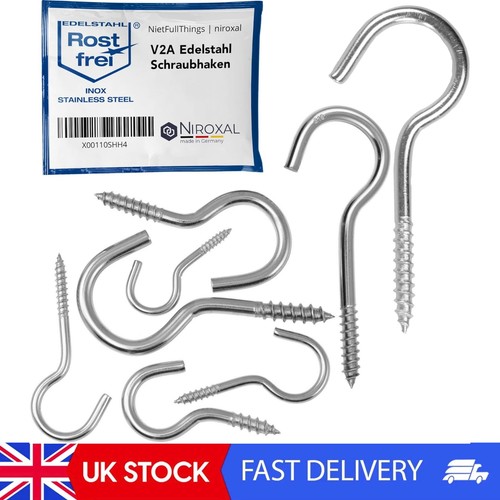 Screw hooks stainless steel - screw,