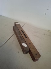 2 x vintage brass spirit