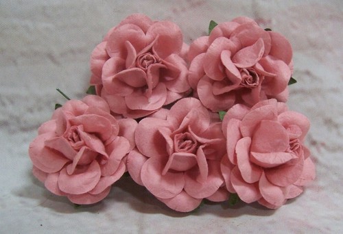 Mulberry paper roses flowers - paper,