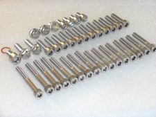 Honda XR650L 1993-2022 Engine Covers, Cylinder Stainless Allen Bolt Kit (NX650)