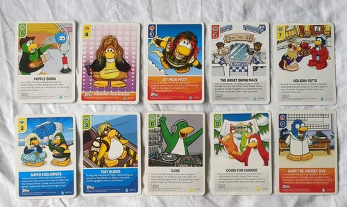 Club penguin trading card game - club,