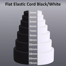 Black & White Stretch 3mm-75mm