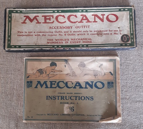 Early antique meccano set - antique,