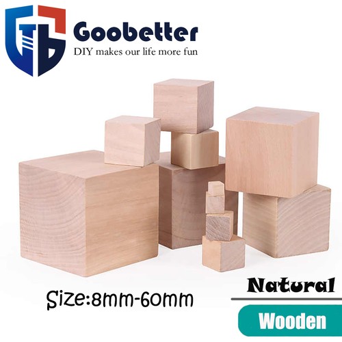 Natural wooden blocks - natural,
