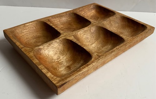 Vintage wooden serving dish - vintage,