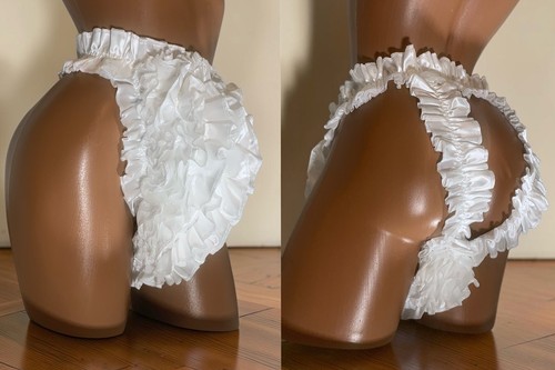 Sissy satin adult baby open - sissy,