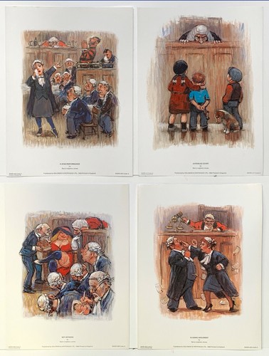 Set court scene paintings - 4,