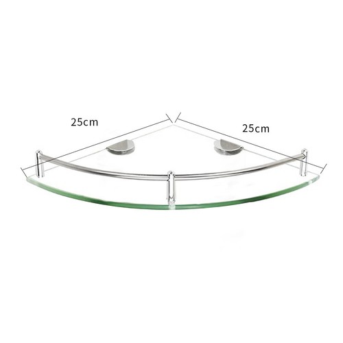 Floating corner shelf - floating,