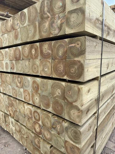 100 timber post - x,