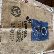 Two Large Coffee Bean Sacks 80