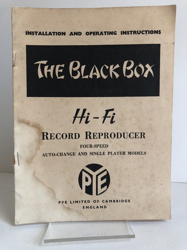 Scarce the black - "the, box