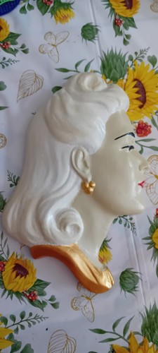 Large art deco style lady - art,