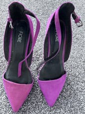 Ladies Purple Shoes Size 6
