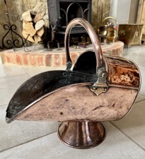 Antique Copper Brass Log