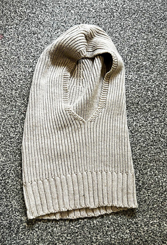 Beige ribbed knit - beige,