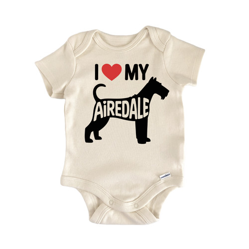 Dog breed airedale newborn - dog,