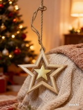 Rustic Wooden Star Christmas