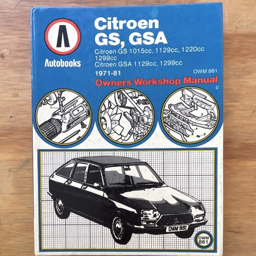 Citroen gsa owners workshop - citroen,