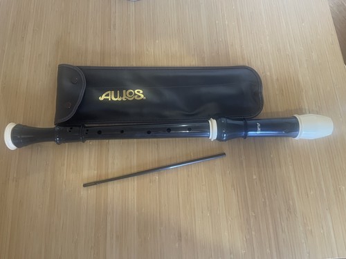 Aulos tenor recorder - recorder, with